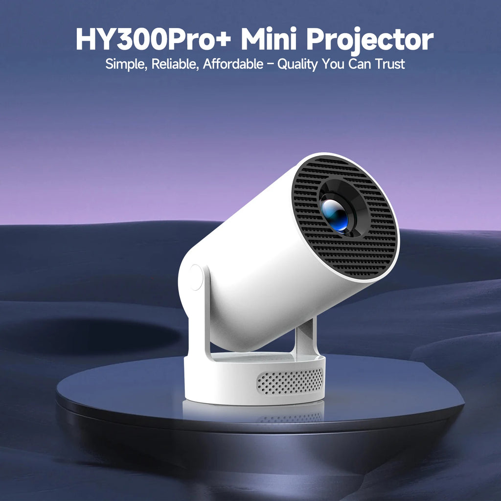 Magcubic HY300 Pro + Projector 8K 720P With 5W Speaker Android 14 8000 Lumens WiFi 6 BT5.4 Outdoor Video Home Theater Projector