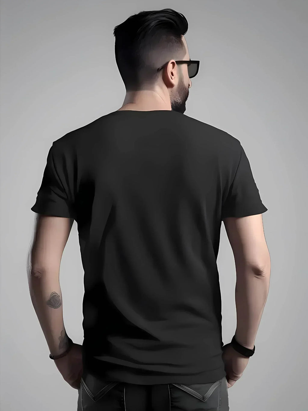 Summer 2025 New Brand Luxury Letter Pattern Printed Men's 100% Pure Cotton Short Sleeve Round Neck T-shirt
